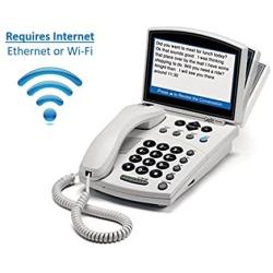 Hamilton CapTel 840i - Captioning Corded Telephone for People with Hearing Loss (Requires Telephone and Internet Service)