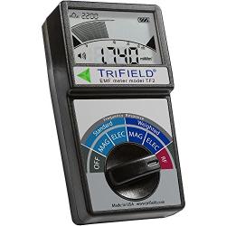 Electric Field, Radio Frequency (RF) Field, Magnetic Field Strength Meter by Trifield – EMF Meter Model TF2 – Detect 3 Types of Electromagnetic Radiation with 1 Device – Made in USA by AlphaLab, Inc.