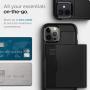 Spigen Slim Armor CS Designed for iPhone 12 Case (2020) / Designed for iPhone 12 Pro Case (2020) - Black