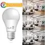 A19 LED Light Bulbs- 6 Pack, AmeriTop Efficient 9W(60W Equivalent) 830 Lumens General Lighting Bulbs, UL Listed, Non-Dimmable, E26 Standard Base (3000K Warm White)
