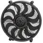 Derale 18217 17'' High Output Radiator Fan,Black