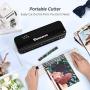 Laminator Machine, Slaouwo A4 Thermal Laminator Machine with 20 Laminating Pouches, 4 in 1 Portable Laminator with Paper Trimmer and Corner Rounder, 9 Inches Personal Laminator for Home School Office