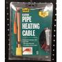 M-D Building Products 64428 Md Pipe Heating Cable With Thermostat, 18 Ft, Red, -50 Deg F