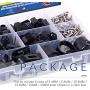Glarks 135Pcs 6 Sizes 1/4-1 Black Nylon Screw Mounting R-Type Cable Clip Wire Clamp with 132Pcs Screws for Wire, Cable, Conduit and Cable Conduit Kit (Black)