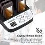 Retekess T113 Restaurant Buzzers,Pager System Long Range,Waterproof Charging Interface,Mute Keypad,16 Rechargeable Pagers for Hospital,Cafe,Nursery