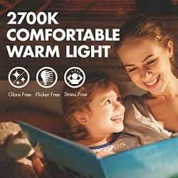 Tenergy 9W LED 60w Equivalent Light Bulb A19 LED Light Bulbs, 750 Lumens Energy Saving Lamp Soft/Warm White 2700K Lights, 16-Pack, Non-Dimmable