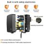 Universal AC Adapter, ZOZO 12W 3V 4.5V 5V 6V 7.5V 9V 12V Regulated Multi Voltage Switching Replacement Power Supply for Household Electronics Routers Speakers CCTV Cameras Smart Phone USB