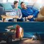 WiMiUS S6 Native 1080P WiFi Bluetooth Projector, 7500L HD Home & Outdoor Wireless Phone Projector Support 4K / Max Zoom 50% / Keystone, Led Movie Projector for Fire Stick, HDMI, USB,TV Box, Laptop