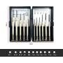 11Pcs Precision Screwdriver Sets, Small Screwdrivers Eyeglass Repair Kit, Suitable for Eyeglass, Electronics, Toys, Computer, Watch Repair Upgrade Edition, DIY Projects Repair Screwdriver Set