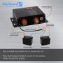 150 Amp Dual Battery Smart Isolator Universal 12V/24V Voltage Sensitive Relay for ATV, UTV, RV, Truck, Jeep, SUV Off-Roader Vehicle, High Current Protection Controller Split Charge Starter Relay