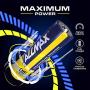 Allmax AAA Maximum Power Alkaline Batteries (100 Count Bulk Pack) – Ultra Long-Lasting Triple A Battery, 10-Year Shelf Life, Leak-Proof, Device Compatible – Powered by EnergyCircle Technology(1.5V)