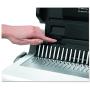 Fellowes 5216701 Pulsar Electric Comb Binding System, 300 Sheets, 17 x 15 3/8 x 5 1/8, White,Grey