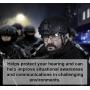 3M PELTOR TEP-200 Tactical Ear Plug Kit, NRR 23dB, Rechargeable, Noise Reduction, Construction, Law Enforcement
