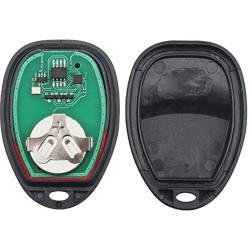 Replacement Remote Key Fob fits Chevy Suburban Tahoe Traverse Cadillac Escalade SRX/GMC Acadia Yukon/Buick Enclave/Saturn Outlook (OUC60270, OUC60221) (G)