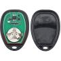 Replacement Remote Key Fob fits Chevy Suburban Tahoe Traverse Cadillac Escalade SRX/GMC Acadia Yukon/Buick Enclave/Saturn Outlook (OUC60270, OUC60221) (G)