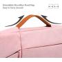 11.6-12.9 Inch Water-Resistant Laptop Briefcase for Women Ladies Bag with Handle for Acer R 11 11.6 Chromebook, ASUS Chromebook 11.6, Macbook Air 13 A1932, Dell Surface HP Lenovo Carrying Sleeve, Pink