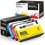 WOKOK Remanufactured Ink Cartridge Replacement for HP 952XL Ink Cartridges Combo Pack, with Updated Chips for HP OfficeJet Pro 8710 8720 8740 8730 8728 8702 7720 8210 8715 8216 8725 Printer (4-Pack)