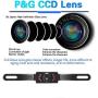 Car Rear View Camera High Definition Universal Auto Parking Reverse Vehicle Backup Camera with 170 Degree Viewing Angle Waterproof