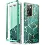 i-Blason Cosmo Series Case Designed for Galaxy Note 20 5G 6.7 inch (2020 Release), Bumper Marble Design Without Built-in Screen Protector (Jade)