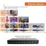 HDMI 3X3 Video Wall Controller from J-Tech Digital Supports 1080P with 13+ Display Modes, IR and RS232 Control from