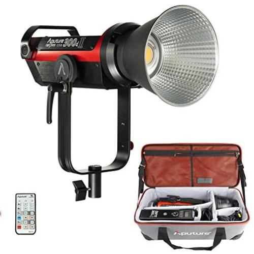 Aputure LS C300D II COB Light Storm 300d Mark II 350W 5500K Daylight Balanced Led Video Light CRI 96+ TLCI96+ 45000lux@0.5m with The Reflector 8 Built-in Lighting FX Low V-Mount