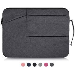 Dealcase 11.6 Inch Waterproof Laptop Case Compatible Acer chromebook 11.6'',Samsung Chromebook 11.6'',ASUS Chromebook Flip C213SA/ASUS C201 11.6 Inch Chromebook,HP Chromebook 11 Protective Bag,Dark Gray