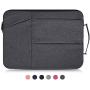 Dealcase 11.6 Inch Waterproof Laptop Case Compatible Acer chromebook 11.6'',Samsung Chromebook 11.6'',ASUS Chromebook Flip C213SA/ASUS C201 11.6 Inch Chromebook,HP Chromebook 11 Protective Bag,Dark Gray