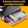 KODAK Mini 3 Retro Portable Photo Printer, Compatible with iOS, Android & Bluetooth Device, Real Photo (3”x3”), 4Pass Technology & Laminating Process, Print Photos – Yellow - 60 Sheets