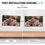 Mounting Dream TV Mount Full Motion TV Wall Mounts for 26-55 Inch Flat Screen TV, Wall Mount TV Bracket with Dual Arms, Max VESA 400x400mm and 99 LBS, Fits 16'', 18'', 24'' Studs MD2380-24K TV Mounts