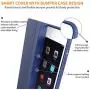 DTTO Mini Case for iPad Mini 3/2/1, (Not Compatible with Mini 5th Generation 2019) Ultra Slim Lightweight Smart Case Trifold Cover Stand with Flexible Soft TPU Back Cover [Auto Sleep/Wake],Navy Blue