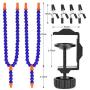 Toolour Helping Hands Soldering Third Hand Tools - 4 Arms with Adjustable Vise Tabletop Clamp Base for Electronics Repair Assembly Painting Jewelry DIY Arts Craft Hobby