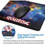 Computer Mouse Pad with Non-Slip Ro-blox,Premium-Textured and Waterproof Mousepad with Stitched Edges, Mouse Pads for Computers, Laptop, Gaming, Office & Home,3mm (B-18, 8.3 x 10.3 in)