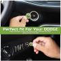 ToolEpic for Dodge Challenger Charger Scat Pack Decal Accessories 2015-2021 - Engine Start Stop Button Overlay Sticker Emblem - Push to Start Button Sublime Green Badge Cover - Perfect for Decals ToolEpic for Dodge Challenger Charger Scat Pack Decal Accessories 2015-2021 - Engine Start Stop Button Overlay Sticker Emblem - Push to Start Button Sublime Green Badge Cover - Perfect for Decals