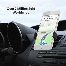 Kenu Airframe+ | Vent Car Phone Mount Holder | Android, Samsung, iPhone 11 Pro Max/11 Pro/11, iPhone Xs Max/Xs/X/XR, iPhone 8 Plus/8, iPhone 7 Plus/7, iPhone 6s Plus/6s, iPhone 6 Plus/6 | Black
