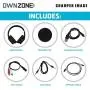 Sharper Image OWN ZONE Wireless Rechargeable TV Headphones- RF Connection, 2.4 GHz, Transmits Wirelessly up to 100ft, No Bluetooth Required, AUX, RCA, & Optical Cable Included (Black) Sharper Image OWN ZONE Wireless Rechargeable TV Headphones- RF Connection, 2.4 GHz, Transmits Wirelessly up to 100ft, No Bluetooth Required, AUX, RCA, & Optical Cable Included (Black)