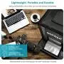 Neewer Photo Studio Light Box 24inches/60cm Shooting Light Tent Adjustable Brightness Foldable Portable Professional Booth Table Top Photography Lighting Kit 120 LED Lights 4 Colors Backdrops