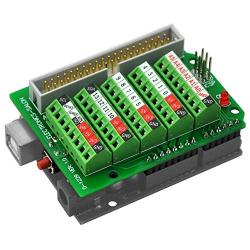 Electronics-Salon Arduino Screw Terminal Block Breakout Module, for Arduino UNO R3.