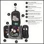 DMJSL Womens Medium Ladies Toiletry Travel Bag Hanging Toiletry Bag – Travel Makeup Organizer and Cosmetic Case, Travel Bag Organizer Toiletry TSA Approved, Black Leopard Print DMJSL Womens Medium Ladies Toiletry Travel Bag Hanging Toiletry Bag – Travel Makeup Organizer and Cosmetic Case, Travel Bag Organizer Toiletry TSA Approved, Black Leopard Print
