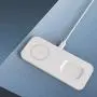 2 in 1 Wireless Charger, Wireless Charging Station, iPhone 12/11 Series/XS MAX/XR/XS/X/8/8 Plus/Samsung, Wireless AirPods/AirPods Pro Charger, White