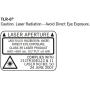 Streamlight 69293 TLR-6 Tactical Pistol Mount Flashlight 100 Lumen with Integrated Red Aiming Laser Designed Exclusively and Solely for M&P Railed Hand Guns, Black