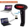 USB 2D Barcode Scanner,Symcode Datamatrix PDF417 QR Code Handheld Reader for Screen and Printed Bar Code Scan, Works with Windows Mac and Linux PC POS
