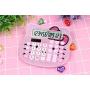Cute Desk Calculator Cartoon Hellokitty Office Calculator Beauty Rhinestone Calculators Large Display Best Accounting Calculators, Battery Solar Calculator Desktop Calculatos Womens (Pink)