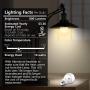 Dusk to Dawn Light Bulb- 2 Pack, AmeriTop A19 LED Sensor Light Bulbs; UL Listed, Automatic On/Off, 800 Lumen, 10W(60 Watt Equivalent), E26 Base, Indoor/Outdoor Lighting Bulb (3000K Warm White)