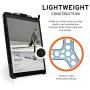 URBAN ARMOR GEAR UAG Microsoft Surface Pro X Metropolis Feather-Light Rugged [Black] Military Drop Tested Case