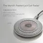 Moshi Otto Q Wireless Charger, Qi Certified, Textured Fabric, Fast-Charging 15W Max Compatible with iPhone 12 Mini/12 Pro/12 Pro Max/SE 2/11 Series, AirPods Pro, Galaxy/Note, Pixel (No AC Adapter)