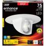 Feit Electric Adjustable Scoop Head LED Retrofit Kit Recessed Spot Light 5”/6” 75W Equivalent Warm White (3000K) (LEDR56SCP/930CA/SP), 5 6 Inch 75 Watt