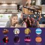 Smart WiFi Alexa Light Bulbs, SAUDIO LED RGB Color Changing Bulbs, Works with Alexa, Echo, Google Home & Siri, 2.4GHz WiFi Only, No Hub Required, 7W A19 E26 Multicolor 4 Pack