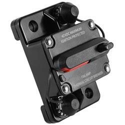 ANJOSHI 100A 30A-250A Manual Reset Circuit Breaker Car Bus Truck Caravan Boat RV Vehicle Marine Inline Stereo Audio Panel Mounting Replacement Fuse Protector for Overload Protection