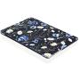 iDonzon Case for MacBook Pro 13 inch (A1278 2008-2012 Release),3D Effect Matte Black See Through Hard Case Cover Only Compatible MacBook Pro 13.3 inch with CD-ROM - Floral Pattern