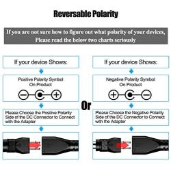 SoulBay 12W Universal AC Adapter Reversible Polarity Multi Voltage DC Power Supply, with 9pcs Adaptor Tips, Compatible with 3V to 12V Household Electronics, 1.2Amp Output